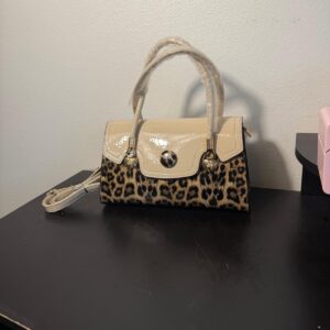 Leopard Beige Bag