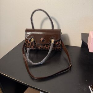 Leopard Chocolate Hand bag
