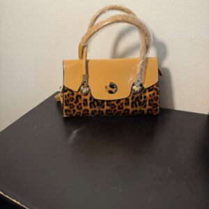 Leopard Beige Hand bag
